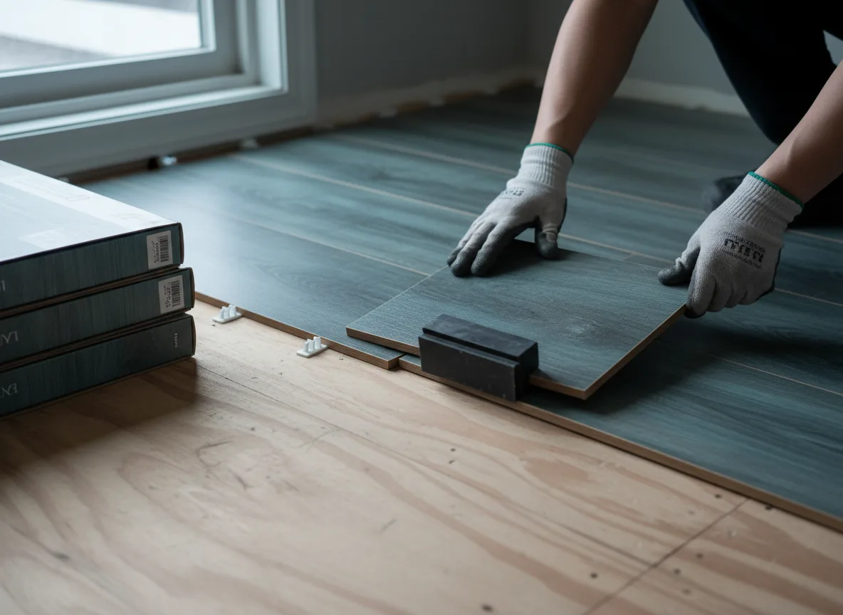 Luxury Vinyl Plank Installation company in Basco, IL